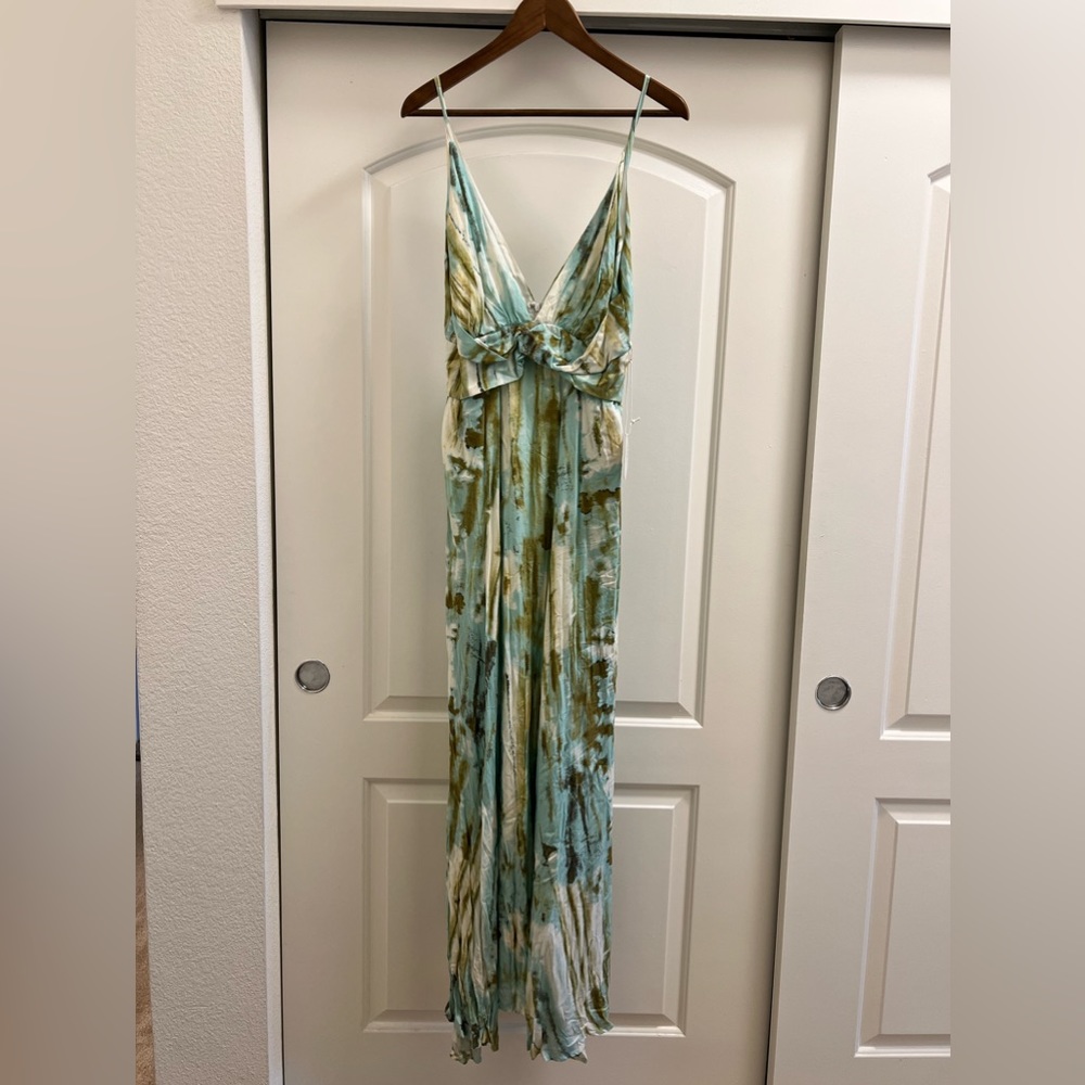 NWT Luxxel Pattern Maxi Beach Dress